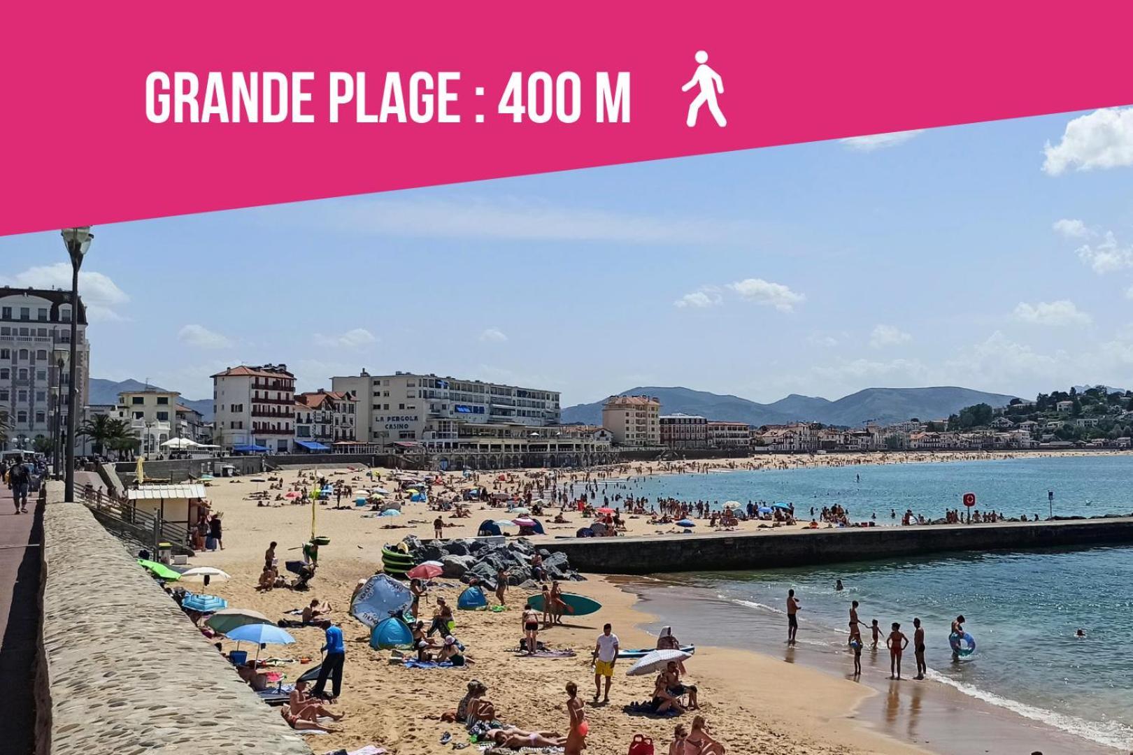 Ilbetea - Ideal Couple - Duplex Tout Confort - Plage A 400 M - Parking Saint-Jean-de-Luz Dış mekan fotoğraf